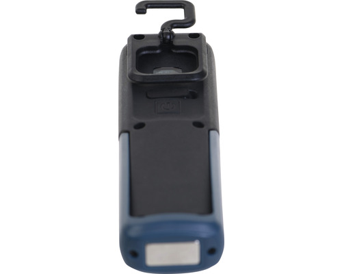 Rückseite einer Arbeitsleuchte mit Haken