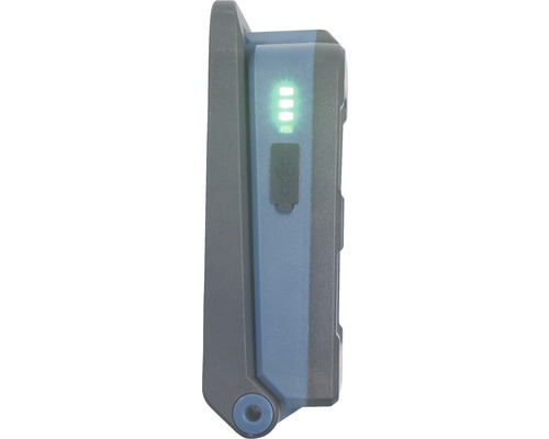 Akku mit USB-Anschluss und Ladestandsanzeige