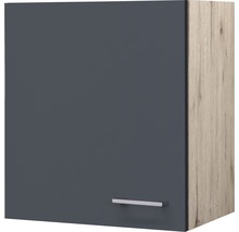 Flex Well Hängeschrank Tiago BxTxH 50 x 32 x 54,8 cm basaltgrau matt zerlegt Anschlag reversibel 00011699