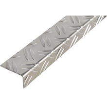 Aluminium Kantenschutzwinkel mit Riffelblechmuster