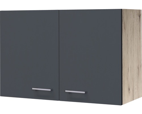 Flex Well Hängeschrank Tiago BxTxH 80x32x54,8 cm Frontfarbe basaltgrau matt