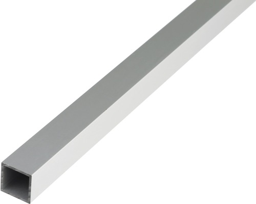 Vierkantrohr Alu silber eloxiert 30x30x2 mm, 1 m Vierkantrohr Alu silber eloxiert 30x30x2 mm, 1 m