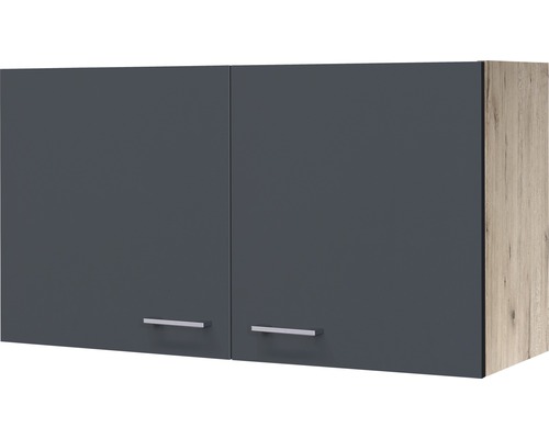 Breite Tiago Flex Hängeschrank | 100 cm Well basaltgrau HORNBACH