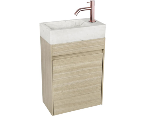 Waschtisch mit Waschbecken, Armatur und Unterschrank