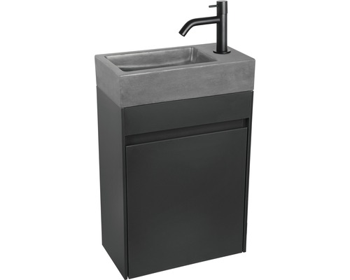 Waschtisch mit Unterschrank und Armatur