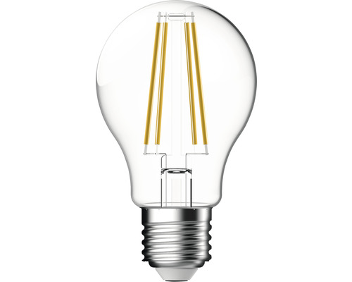 FLAIR LED Lampe A60 Filament klar mit Dämmerungssensor