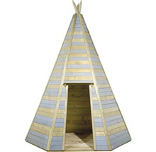 Indianerzelt plum Holz Tipi 330 kesseldruckimprägniert