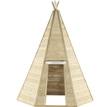 Indianerzelt plum Holz Tipi 330 kesseldruckimprägniert