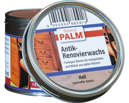 Barend Palm Antik Renovierwachs für helle Kiefer in Metalldose