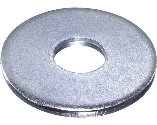 Unterlegscheibe DIN 440 17,5 mm galv.verzinkt 25 Stück Eine einzelne Unterlegscheibe aus Metall.