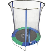 Trampolin plum Junior mit Sicherheitsnetz Ø 140 cm pink-blau
