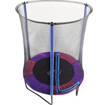 Trampolin plum Junior mit Sicherheitsnetz Ø 140 cm pink-blau