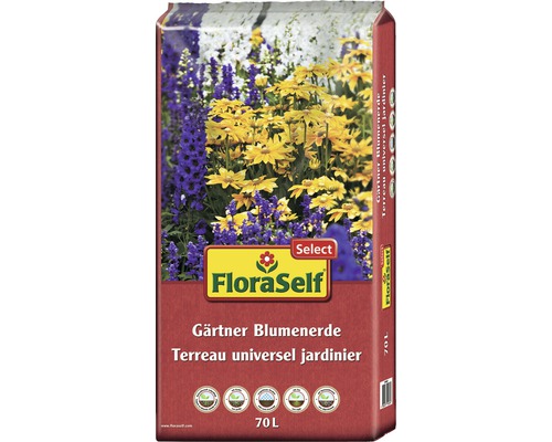 Gärtner Blumenerde FloraSelf Select 70 L