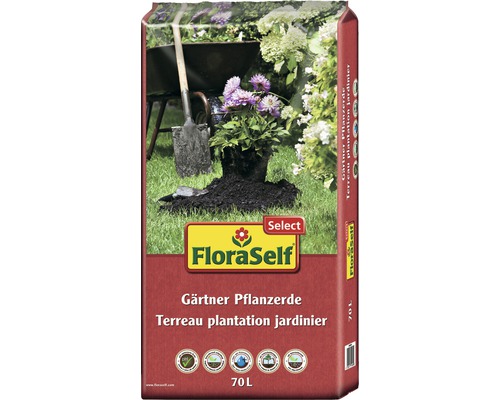 Gärtner Pflanzerde FloraSelf Select 70 L