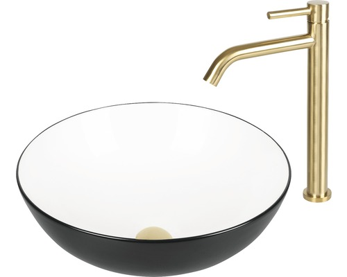 Waschtisch mit Armatur