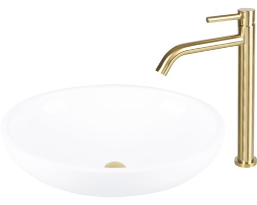 Waschtisch mit Armatur