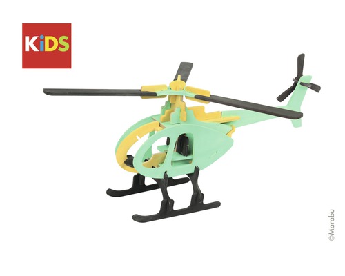 Holzbausatz Hubschrauber für Kinder