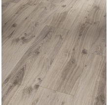 Verlegter Laminatboden mit Holzoptik für den Innenbereich.