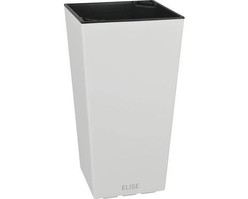 Viereckiger Pflanzkübel aus Kunststoff