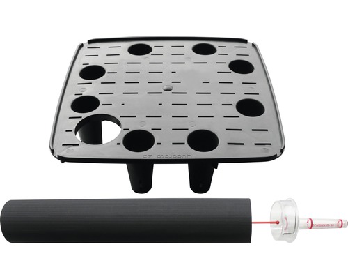 Bewässerungseinsatz mit Wasserstandsanzeiger