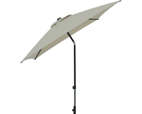 Rechteckiger Sonnenschirm mit Metallgestell
