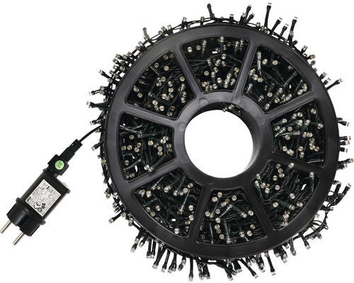 Lichterkette auf Rolle mit Stecker