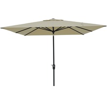Sonnenschirm Marktschirm Sarry Soluna 250 x 250 cm Polyester (PES) ecru-thumb-0