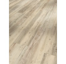 Nahaufnahme von Laminatboden mit Holzstruktur
