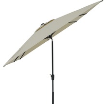 Sonnenschirm Marktschirm Sarry Soluna 250 x 250 cm Polyester (PES) ecru-thumb-6