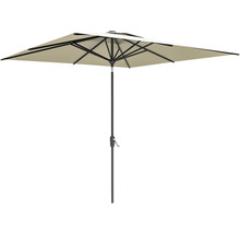 Sonnenschirm Marktschirm Sarry Soluna 250 x 250 cm Polyester (PES) ecru-thumb-7