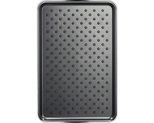 Rechteckiges Backblech mit Antihaftbeschichtung und Noppenstruktur