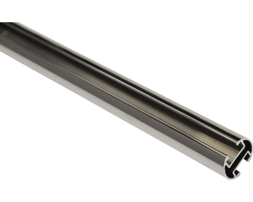 Gardinenstange mit Innenlauf II Chicago chrom 160 cm Ø 20 mm Aluminiumprofil für den Innenausbau