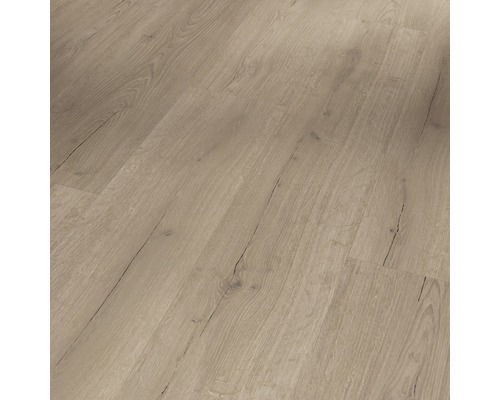 Nahaufnahme von Laminatboden mit Holzstruktur
