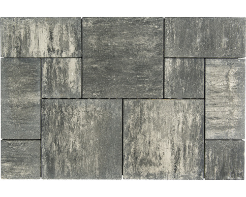 Verbundpflastersteine in verschiedenen Größen für den Außenbereich