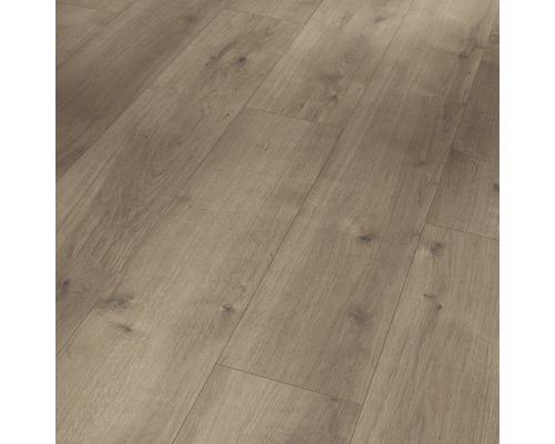 Designboden Modular ONE Eiche Pure perlgrau Landhausdiele Klickverbindung 1285 x 194 x 8,0 mm