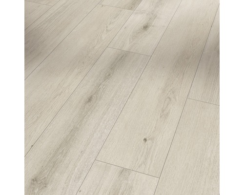 Designboden Modular ONE Eiche Urban weiß gekälkt Landhausdiele Klickverbindung 1285 x 194 x 8,0 mm