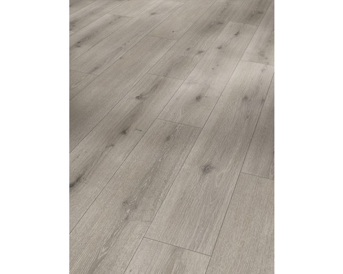 Nahaufnahme von Laminatboden mit Holzstruktur