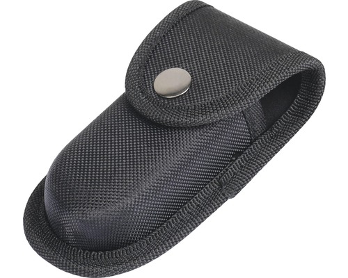 Schwarze Werkzeugtasche mit Druckknopf