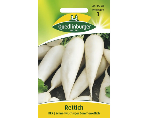 Rettich 'Rex' Quedlinburger Gemüsesamen