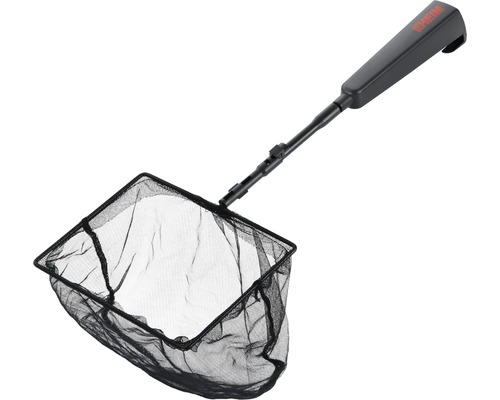 EHEIM Logo. Aquariumkescher mit Teleskopstiel