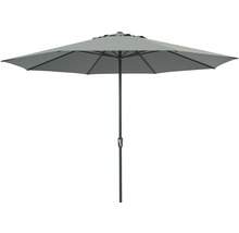Sonnenschirm Ampelschirm Soluna Ø 350 cm Polyester (PES) dunkelgrau-thumb-0 Sonnenschirm Ampelschirm Soluna Ø 350 cm Polyester (PES) dunkelgrau-thumb-0