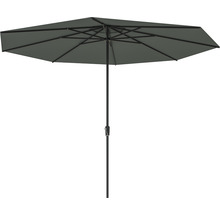 Sonnenschirm Ampelschirm Soluna Ø 350 cm Polyester (PES) dunkelgrau-thumb-6 Sonnenschirm Ampelschirm Soluna Ø 350 cm Polyester (PES) dunkelgrau-thumb-6