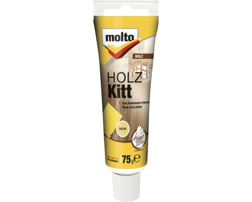 Tube Molto Holz Kitt Natur mit 75 Gramm Inhalt