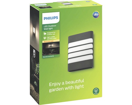 Philips LED Außenwandleuchte Verpackung
