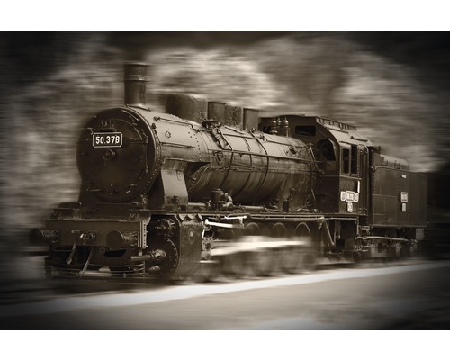 Fototapete Vlies 18477 Steam Locomotive 7-tlg. 350 x 260 cm