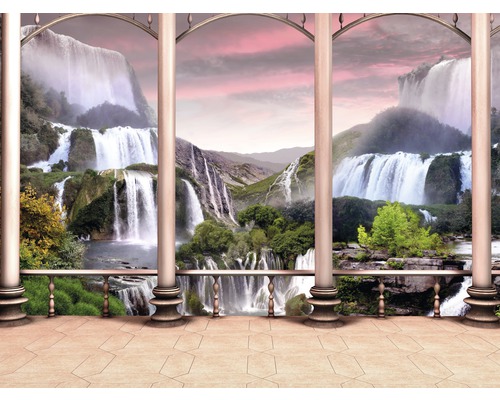 Fototapete Vlies 21536 Waterfall Design 8-tlg. 400 x 260 cm