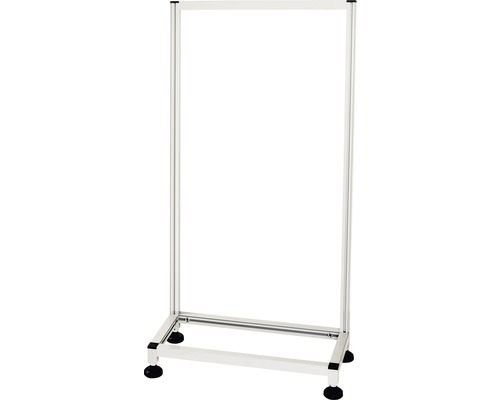 Aluminiumgestell für Trennwand