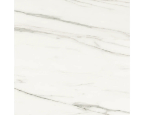 Feinsteinzeug Wand- und Bodenfliese Macael white 120 x 120 x 0,9 cm poliert grau-0