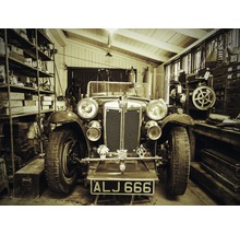 Fototapete Vlies 22670 Vintage Sports Car 10-tlg. 500 x 280 cm