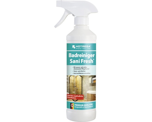 Badreiniger Hotrega "Sani Fresh" 500 ml Hotrega Badreiniger Sani Fresh Sprühflasche